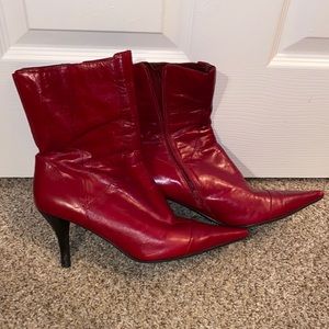 Nine West Stiletto Pointed Toe Botties - Size 11